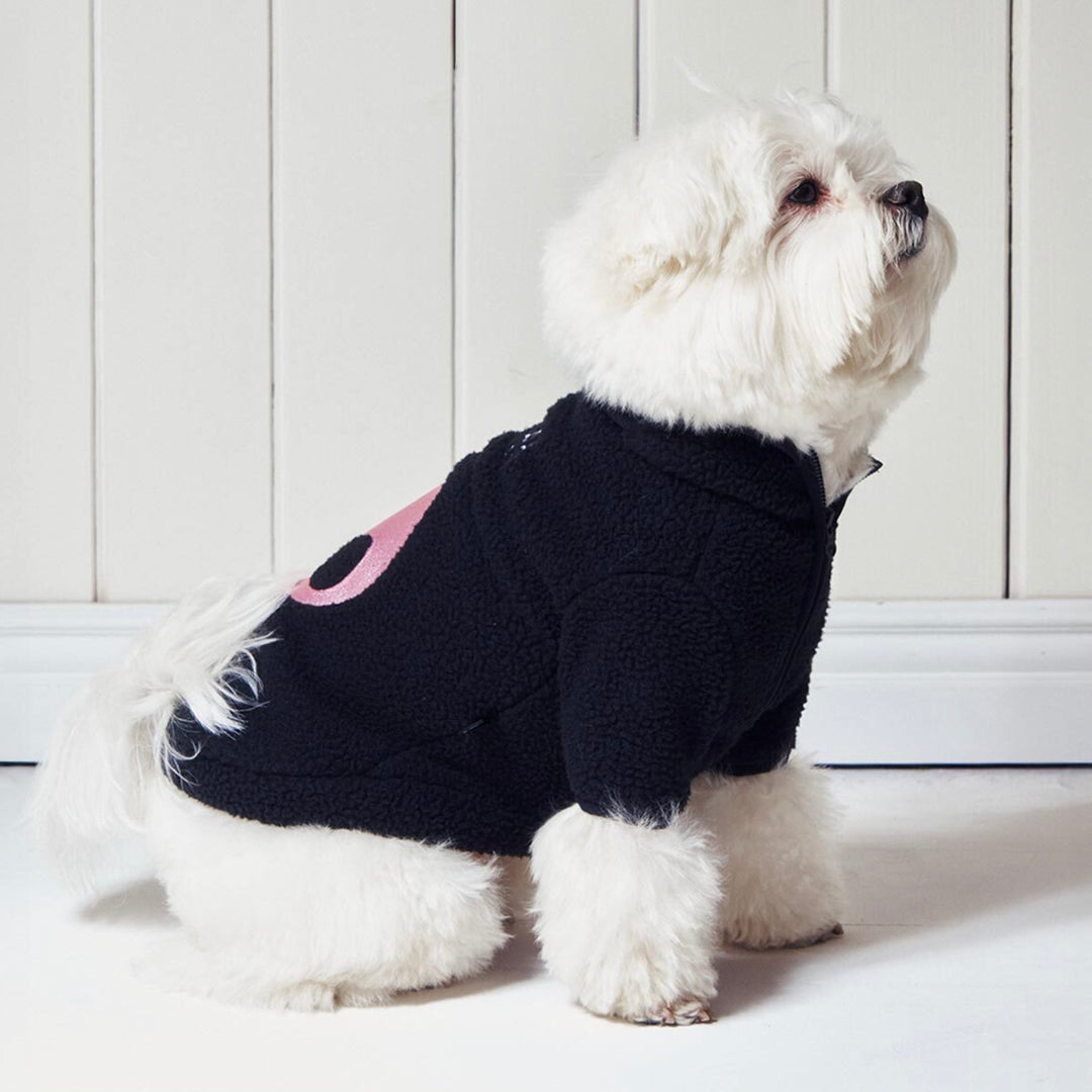 ※予約販売【ARUMARU】KUROMI × ARUMARU Pet Fleece Half Zip（Black）