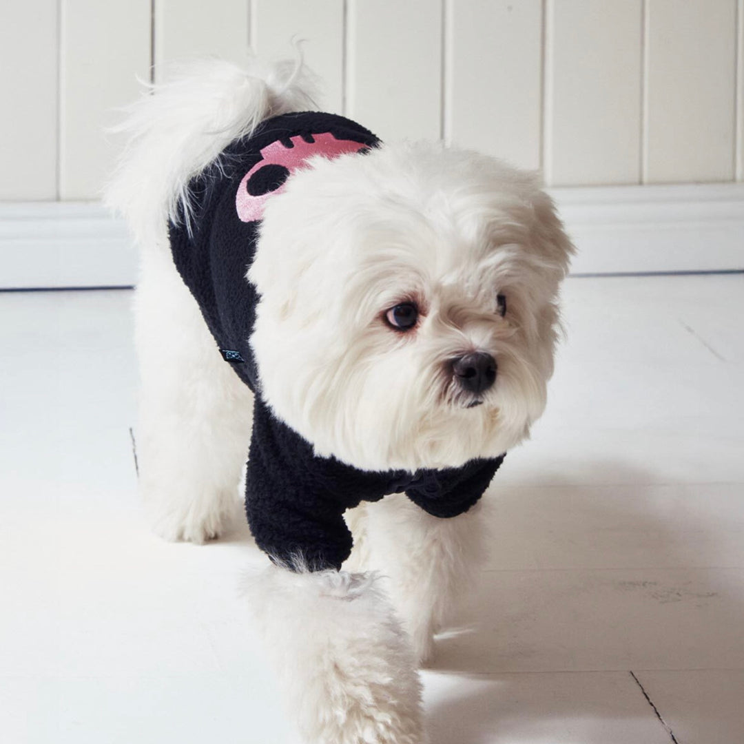 ※予約販売【ARUMARU】KUROMI × ARUMARU Pet Fleece Half Zip（Black）