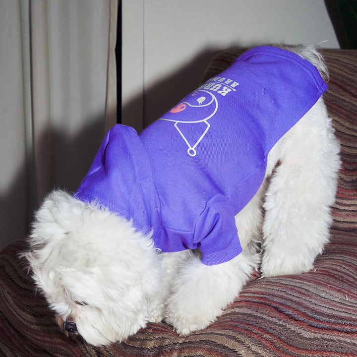 即納【ARUMARU】KUROMI × ARUMARU Pet Straight Zip Hoodie（Purple）