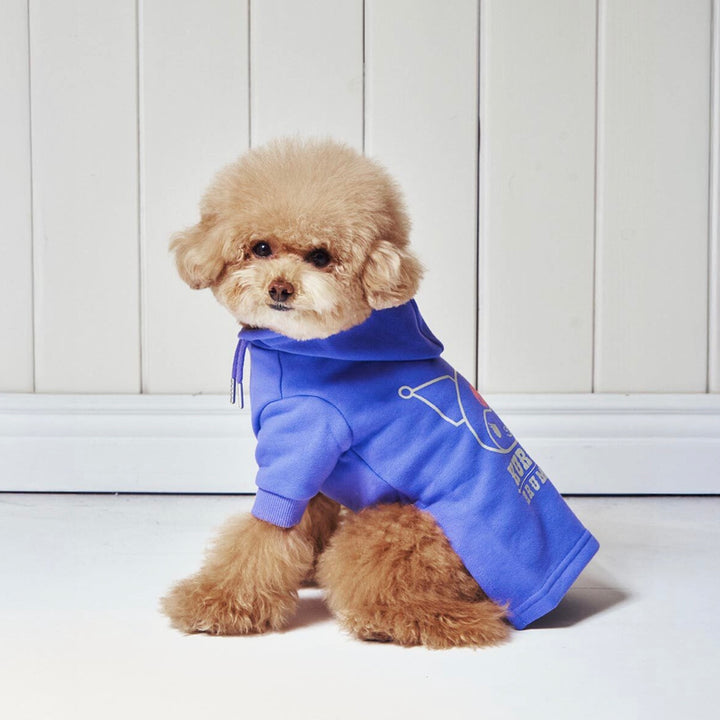 即納【ARUMARU】KUROMI × ARUMARU Pet Straight Zip Hoodie（Purple）