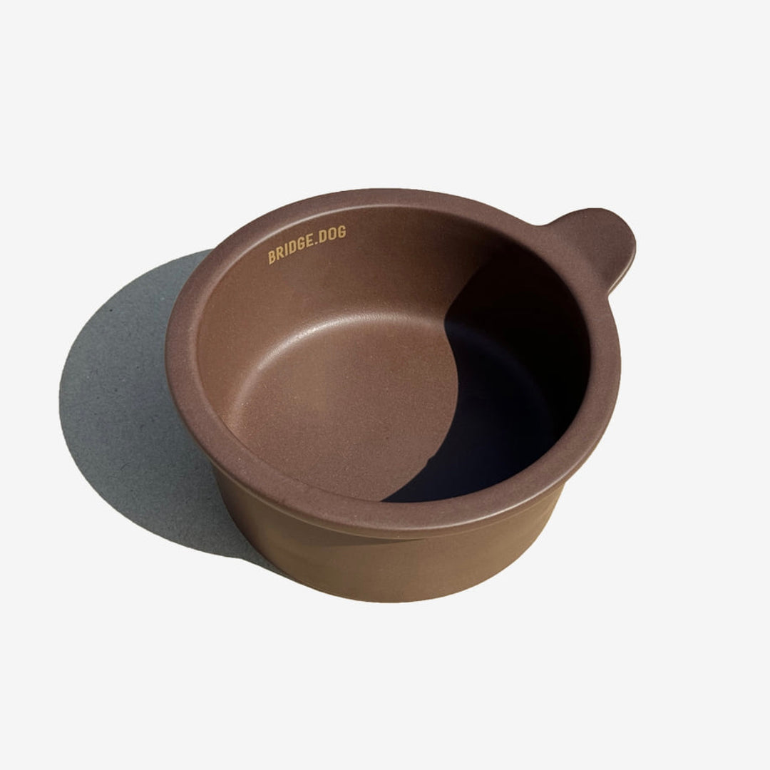 ※予約販売【BRIDGE.DOG】BRIDGE MINI BOWL（DARK CHOCO）