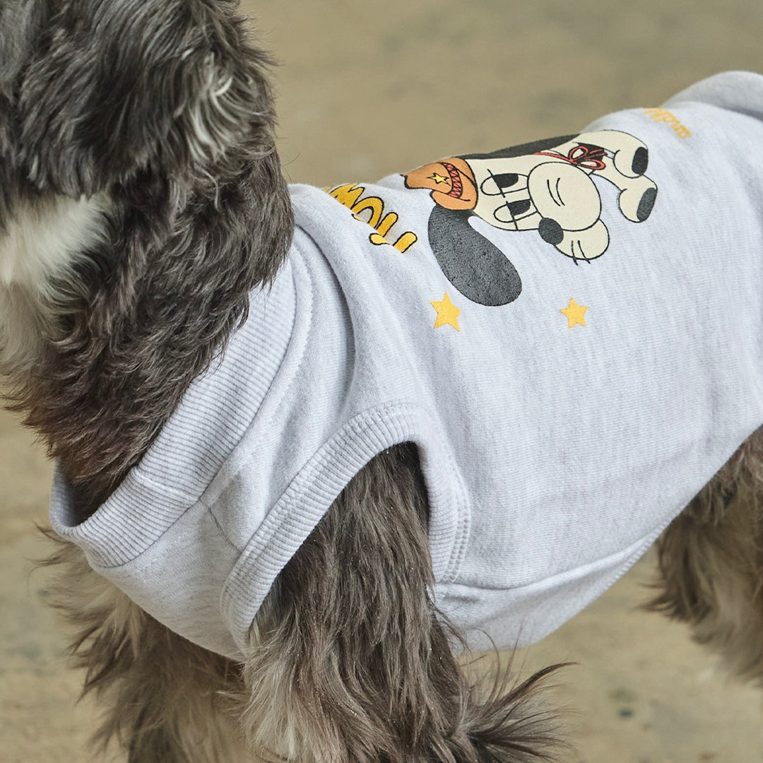 ※予約販売【andblank】Howdy Sleeveless Sweatshirt