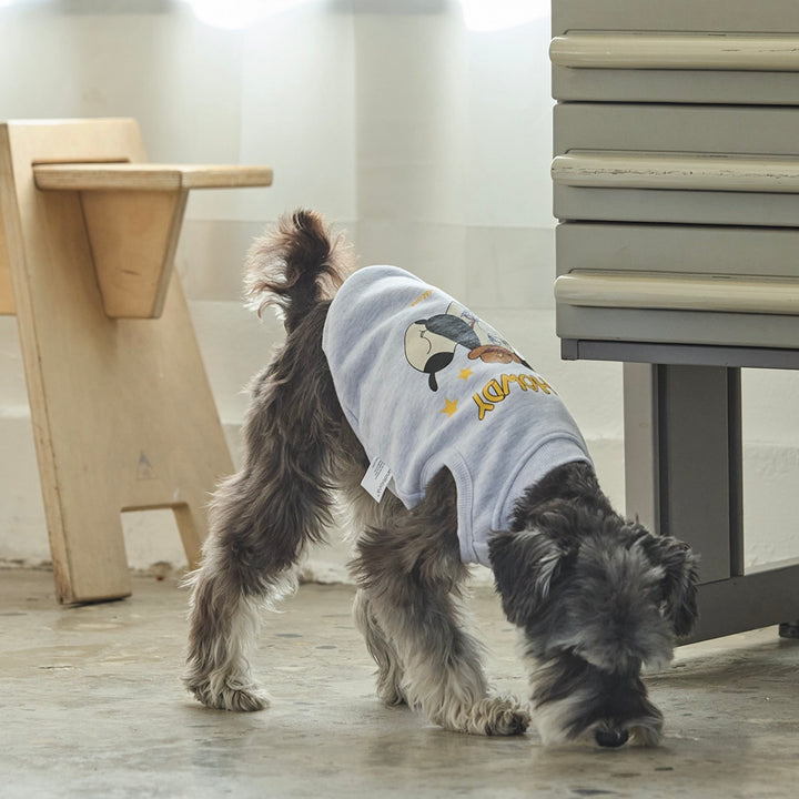 ※予約販売【andblank】Howdy Sleeveless Sweatshirt