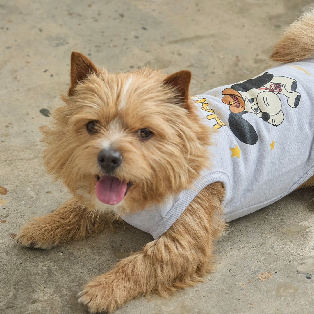 ※予約販売【andblank】Howdy Sleeveless Sweatshirt