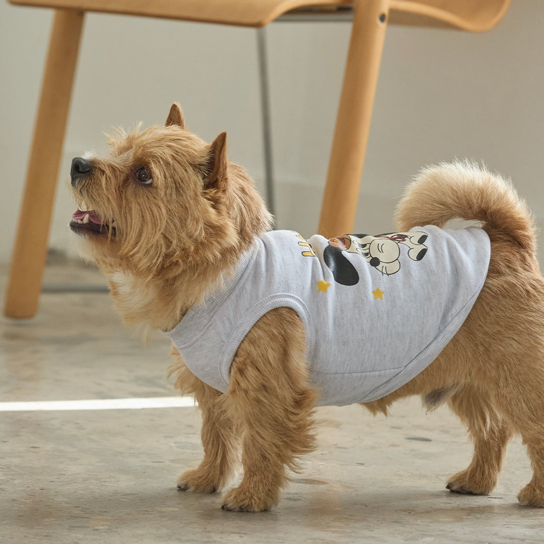 ※予約販売【andblank】Howdy Sleeveless Sweatshirt