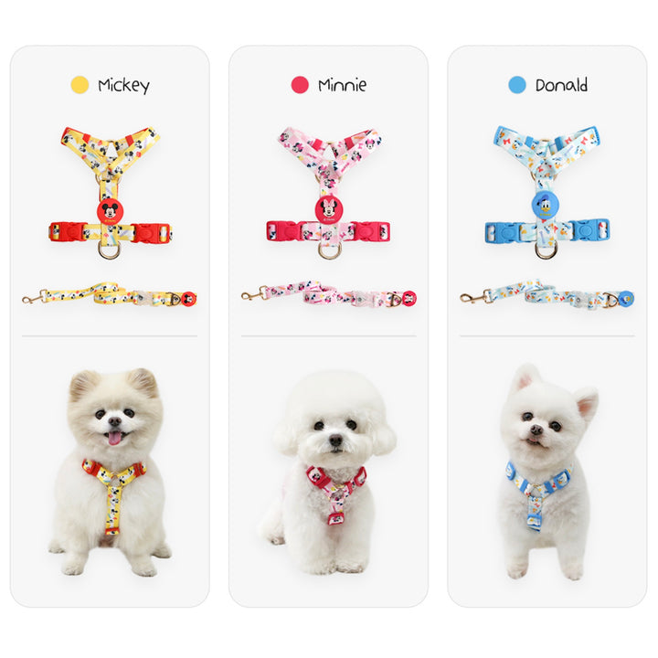 即納【ITS DOG】Disney Comfort H-type Harness｜犬用ハーネス