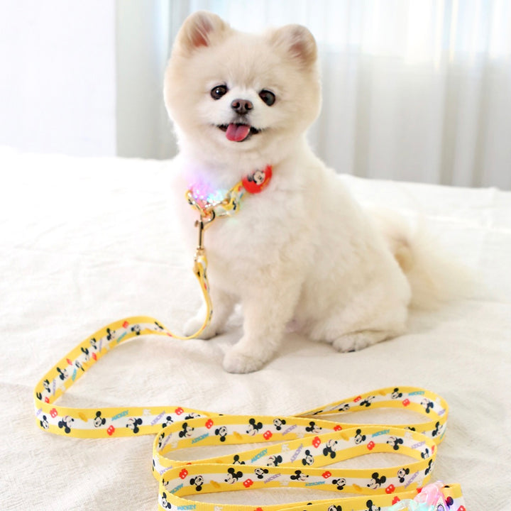 即納【ITS DOG】Disney Comfort LED Collar