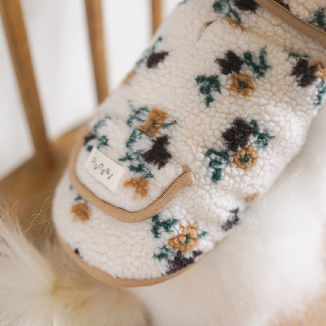 ※予約販売【noutti】MilkTea Flower Vest