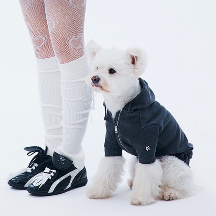 即納【ARUMARU】HELLO KITTY × ARUMARU Pet Originalfit hoodie zip jacket（Charcoal）