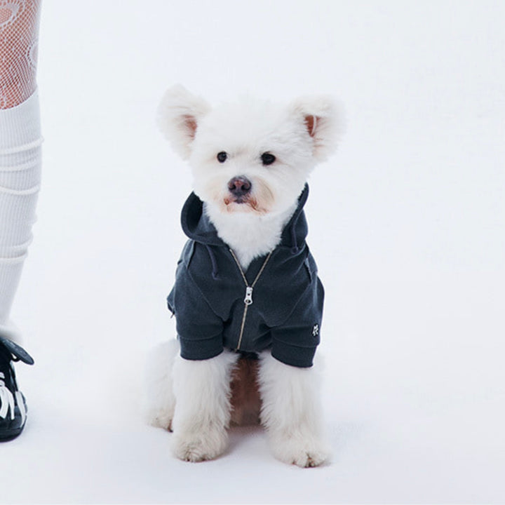 即納【ARUMARU】HELLO KITTY × ARUMARU Pet Originalfit hoodie zip jacket（Charcoal）