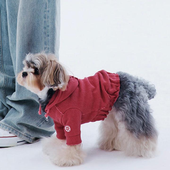 即納【ARUMARU】HELLO KITTY × ARUMARU Pet Originalfit hoodie zip jacket（Red）