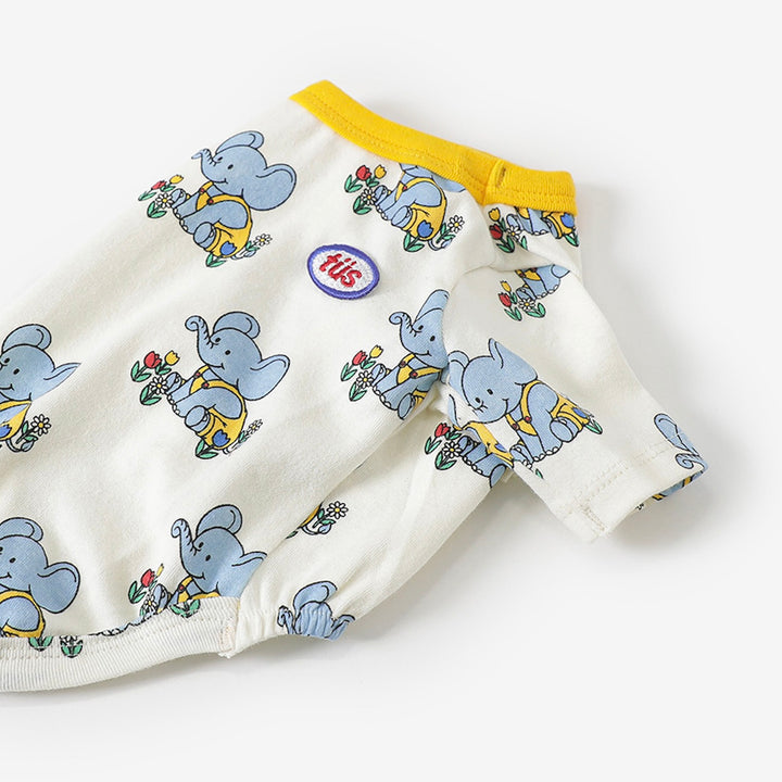 ※予約販売【TUSTUS】Blue elephant tee