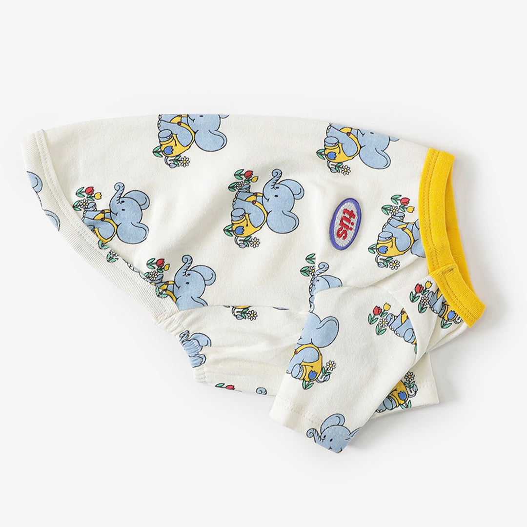 ※予約販売【TUSTUS】Blue elephant tee