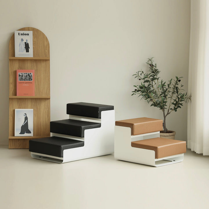 ※予約販売【andantte】Square Block Step 302（Vegan leather）