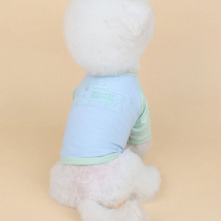 ※予約販売【CRR】Drawing Wide Raglan Tee（Sky）