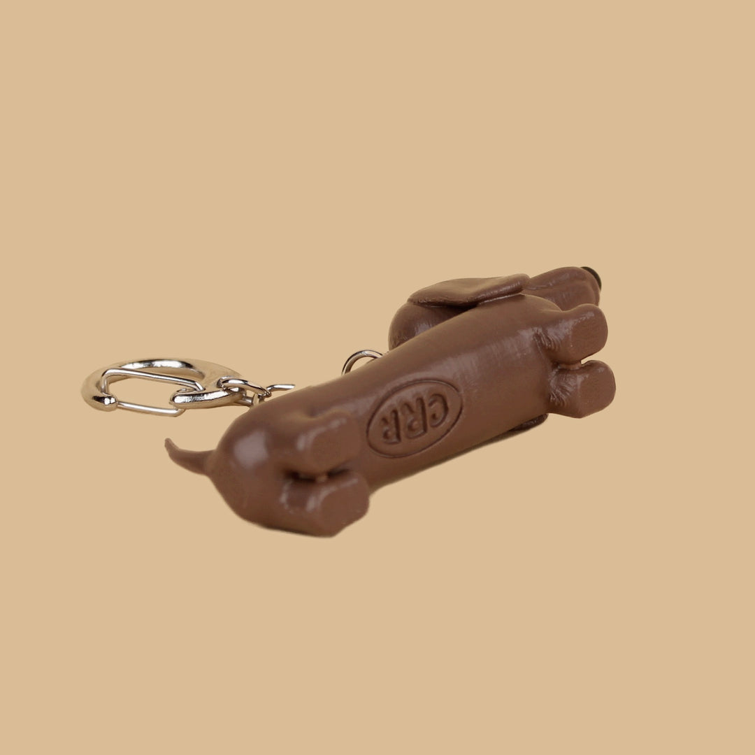 即納【CRR】Character Keychain（Dachs Brown）