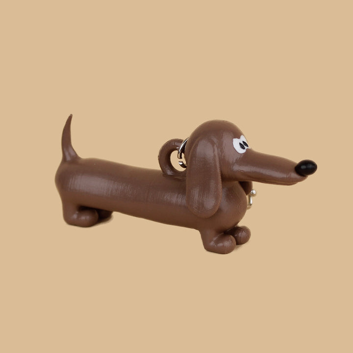 即納【CRR】Character Keychain（Dachs Brown）