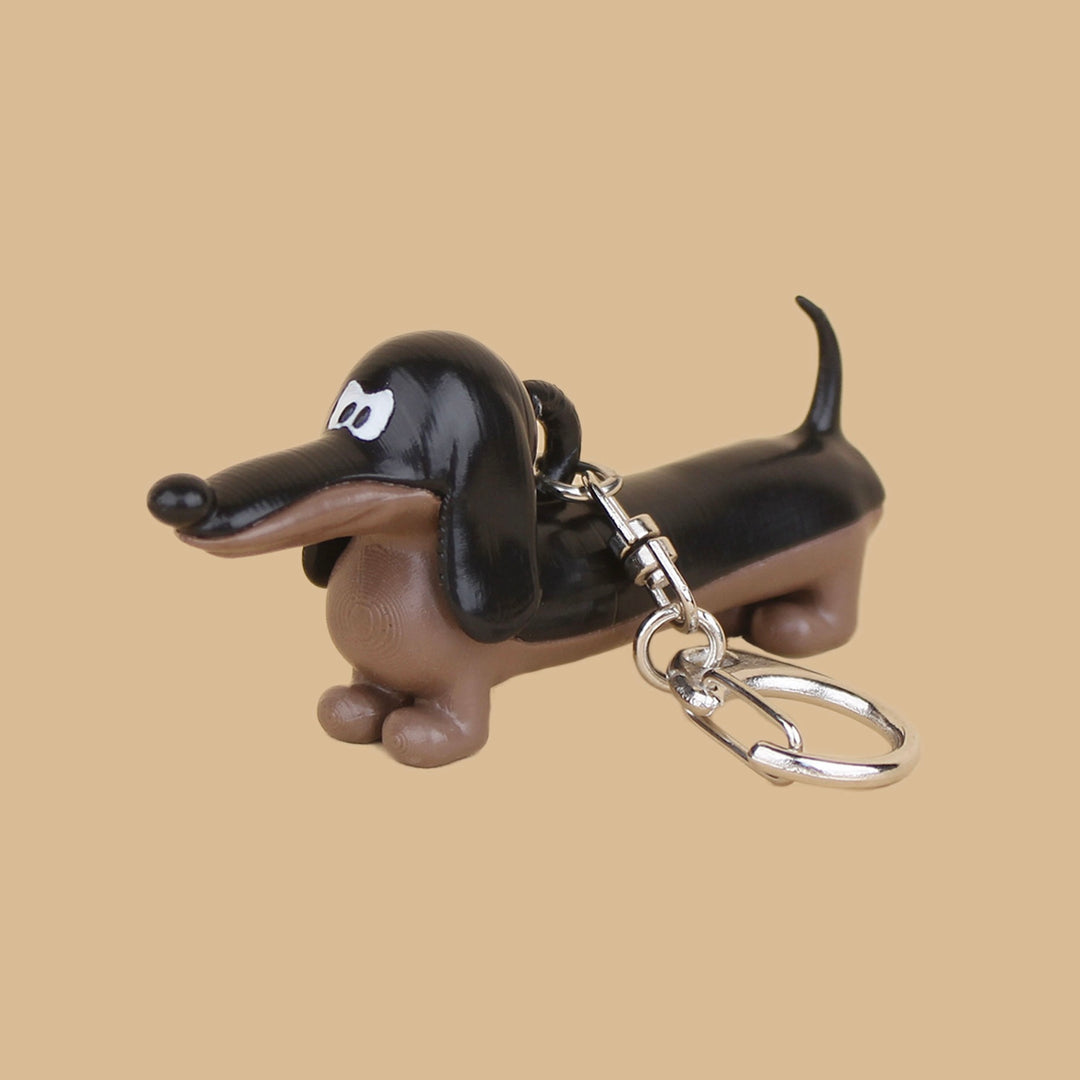 即納【CRR】Character Keychain（Dachs Black）