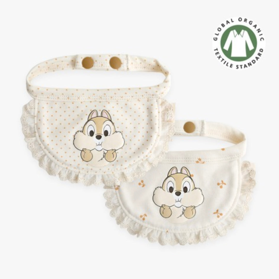 ※予約販売【ITS DOG】Disney Organic Chip 'n Dale Bib