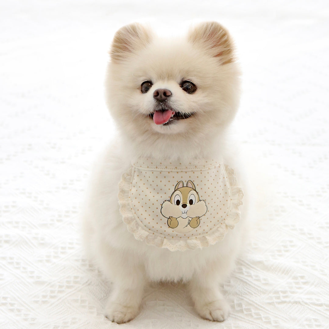 ※予約販売【ITS DOG】Disney Organic Chip 'n Dale Bib