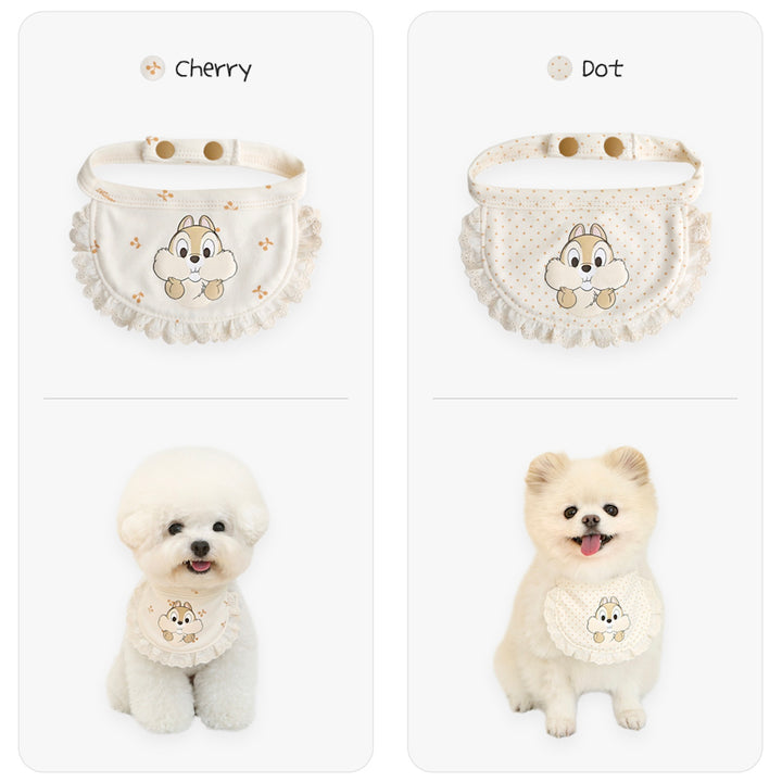 ※予約販売【ITS DOG】Disney Organic Chip 'n Dale Bib