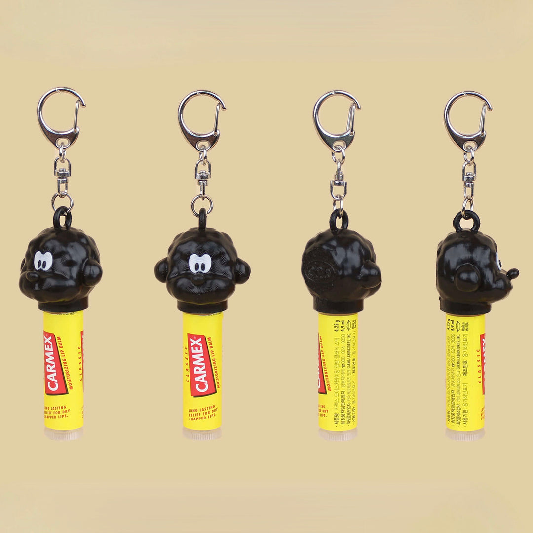 即納【CRR】Character Lip Cover（Poodle Black）