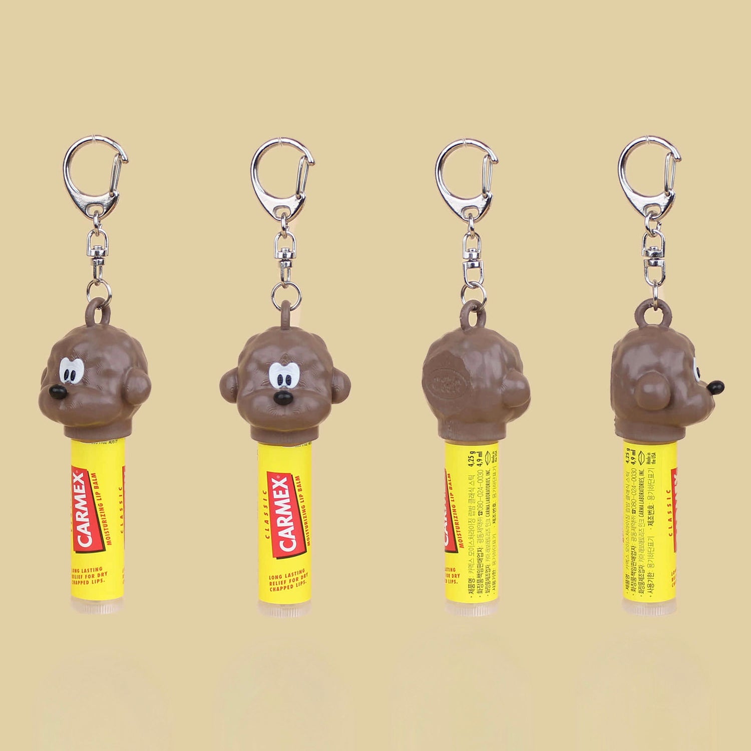 即納【CRR】Character Lip Cover（Poodle Brown）