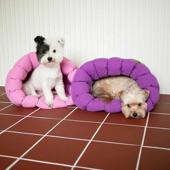 即納【noonoosoom】NOO NOOSOOM × azalea Canele Cushion（Pink/Yellow）