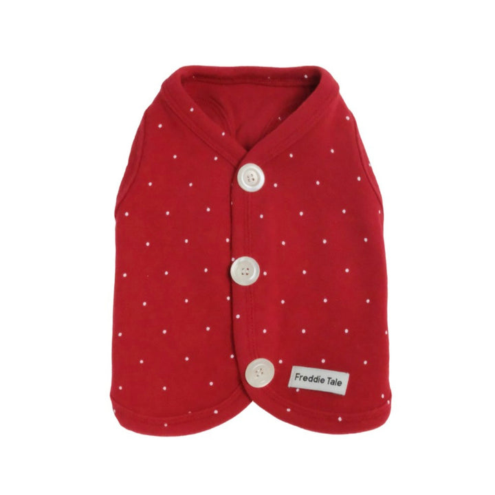 ※予約販売【FREDDIE TALE】Pipi Vest（Red）