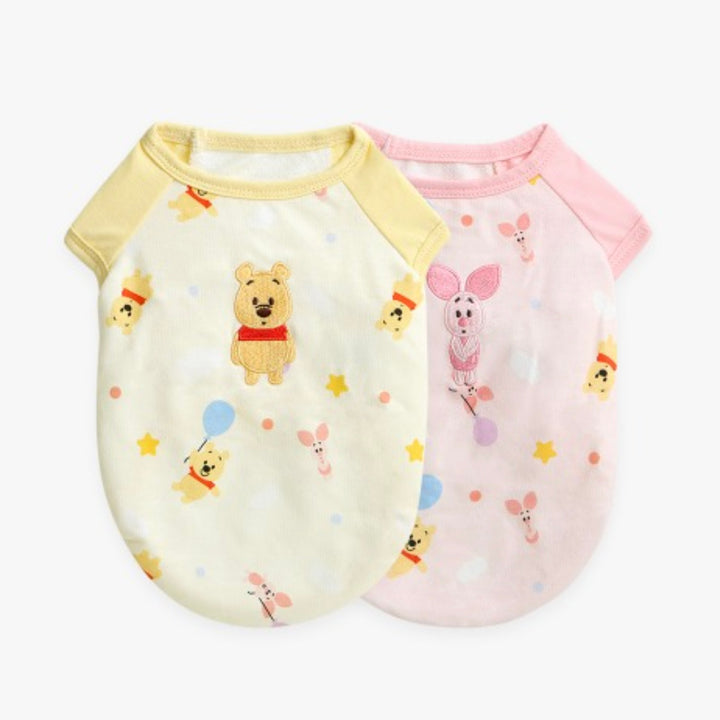 即納【ITS DOG】Disney Baby Pooh pure cotton T-shirt