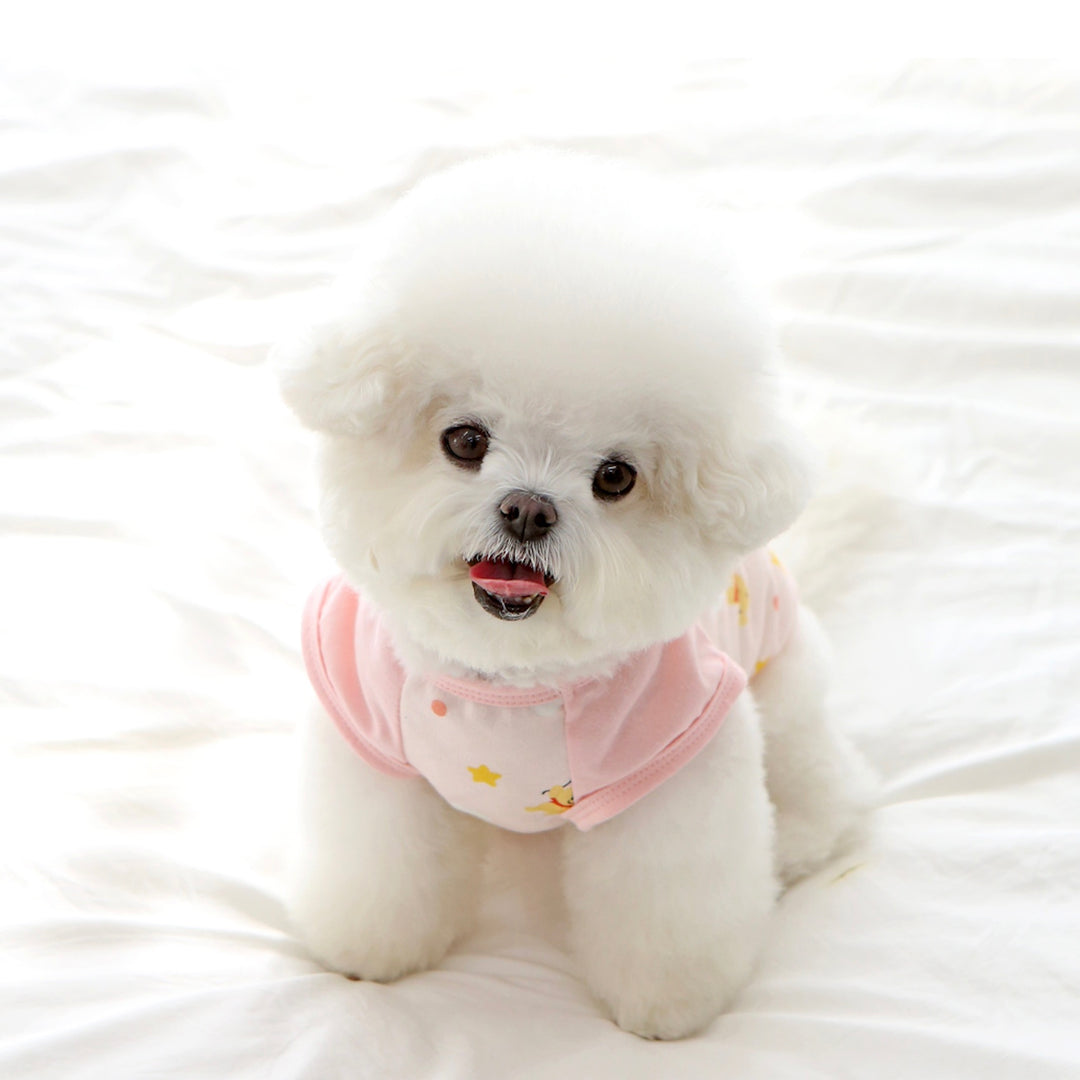 即納【ITS DOG】Disney Baby Pooh pure cotton T-shirt