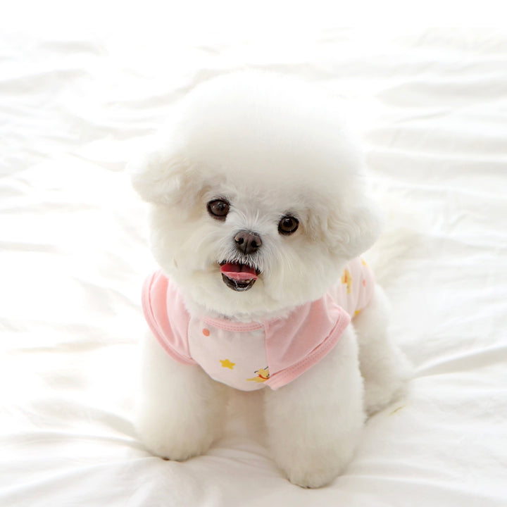 即納【ITS DOG】Disney Baby Pooh pure cotton T-shirt