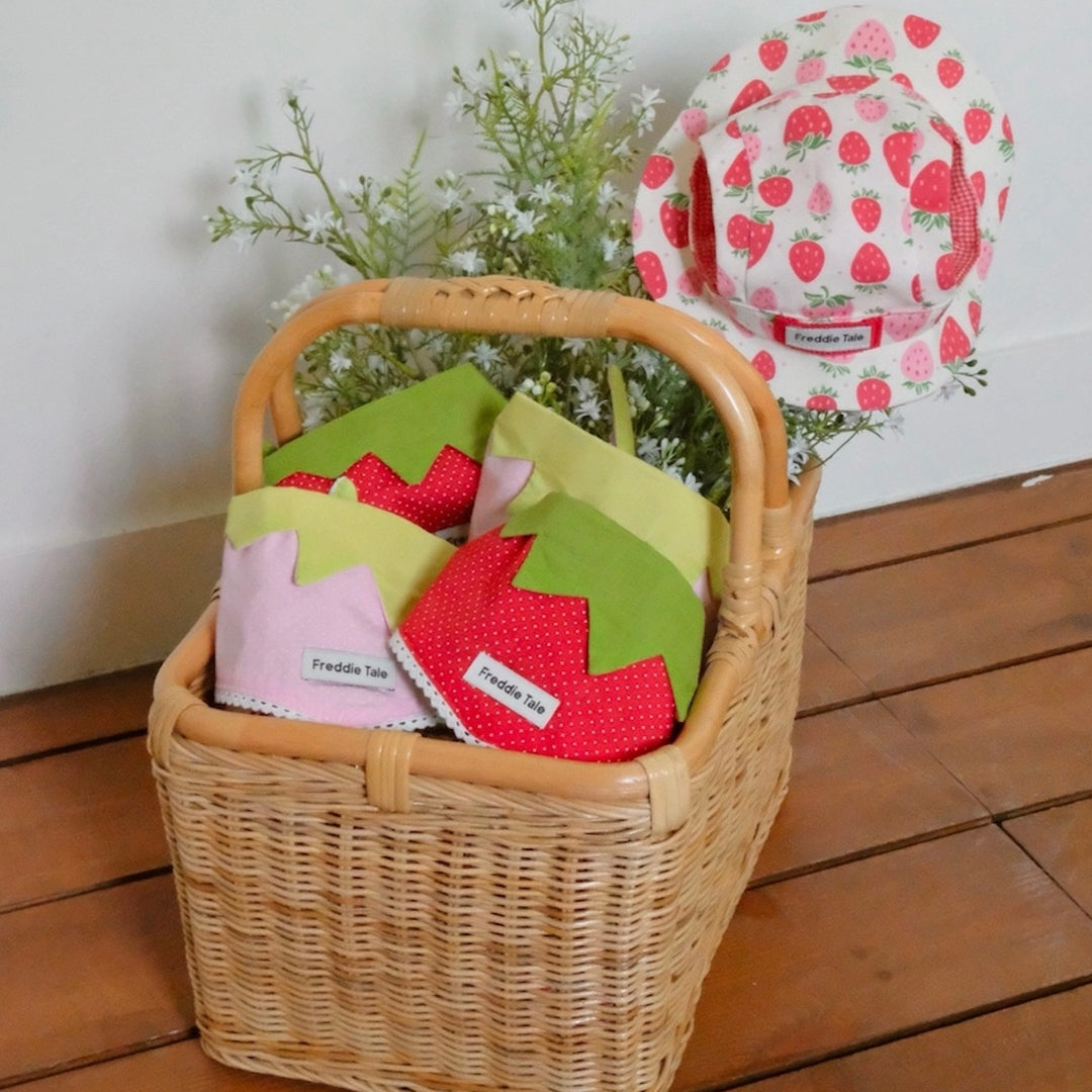 即納【FREDDIE TALE】Berry Berry Bandana（Pink）