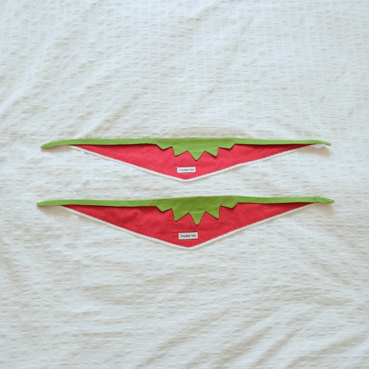 即納【FREDDIE TALE】Berry Berry Bandana（Red）