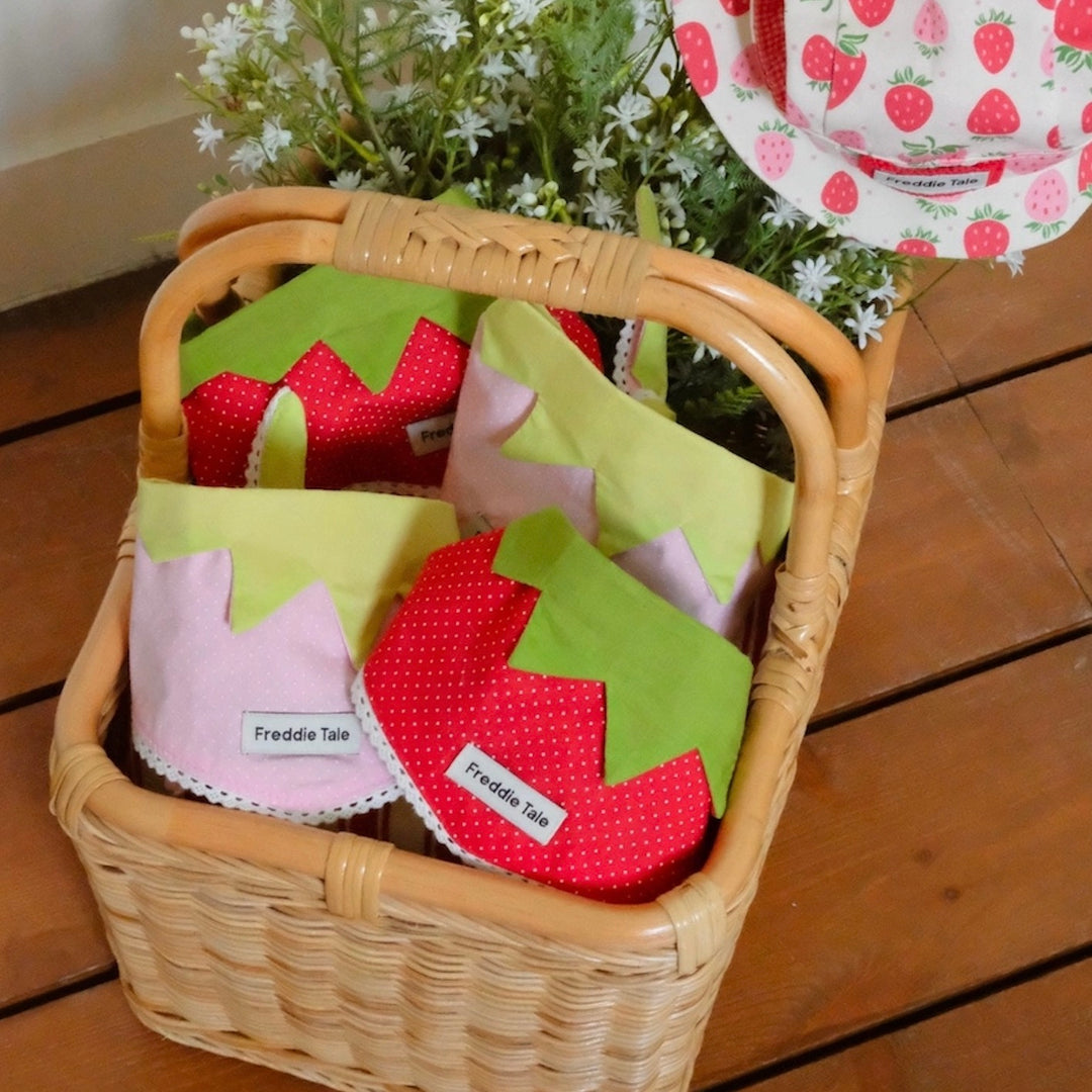 即納【FREDDIE TALE】Berry Berry Bandana（Red）