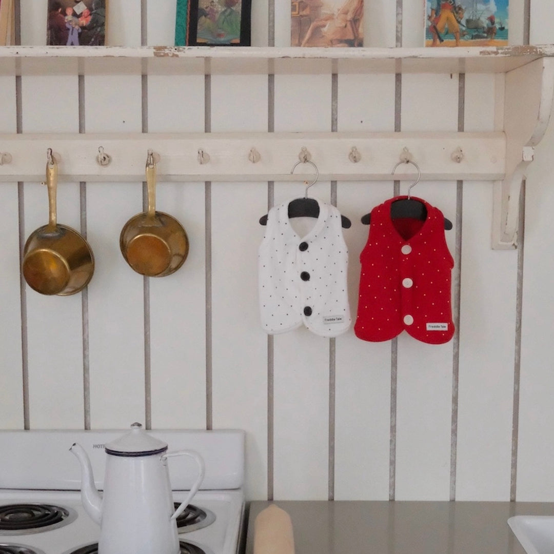 ※予約販売【FREDDIE TALE】Pipi Vest（Red）