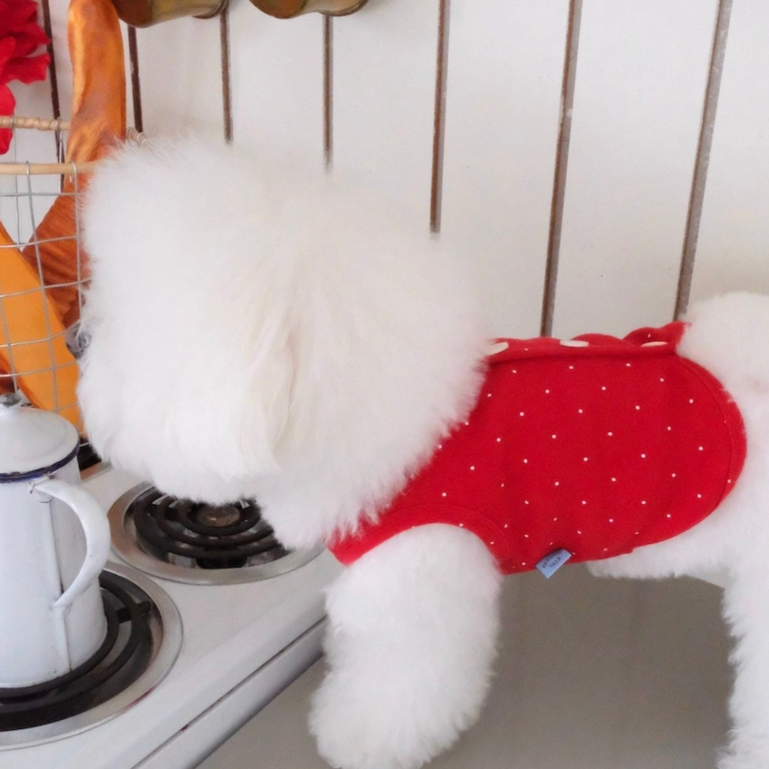 ※予約販売【FREDDIE TALE】Pipi Vest（Red）