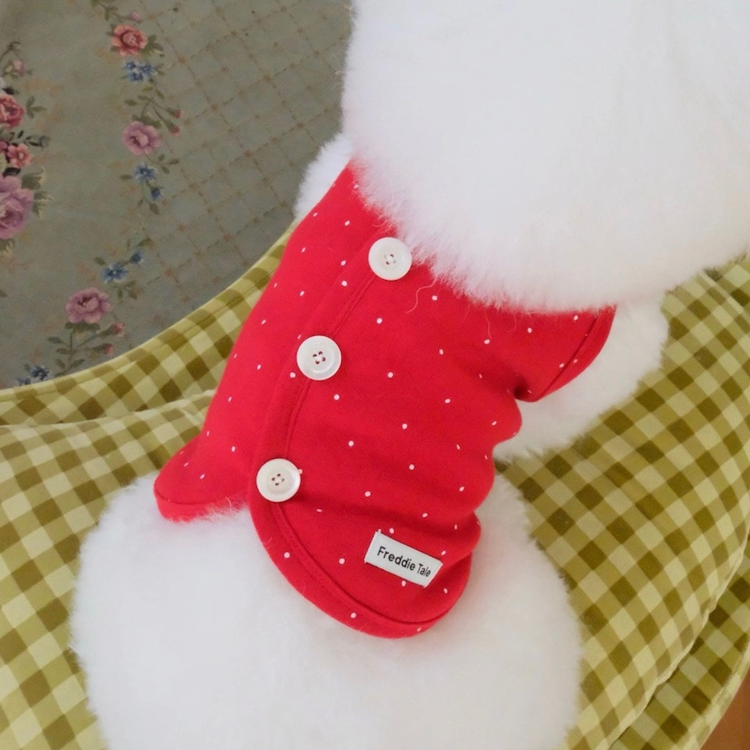 ※予約販売【FREDDIE TALE】Pipi Vest（Red）
