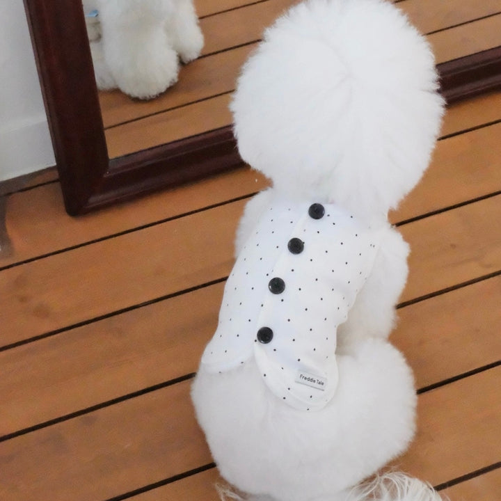 ※予約販売【FREDDIE TALE】Pipi Vest（White）