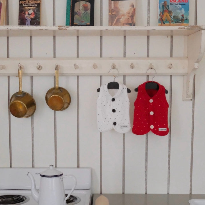 ※予約販売【FREDDIE TALE】Pipi Vest（White）