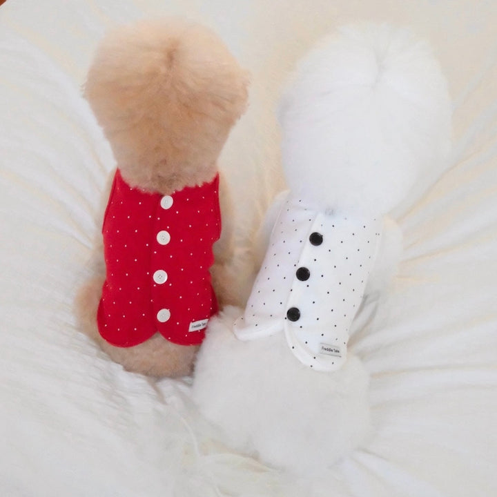 ※予約販売【FREDDIE TALE】Pipi Vest（White）