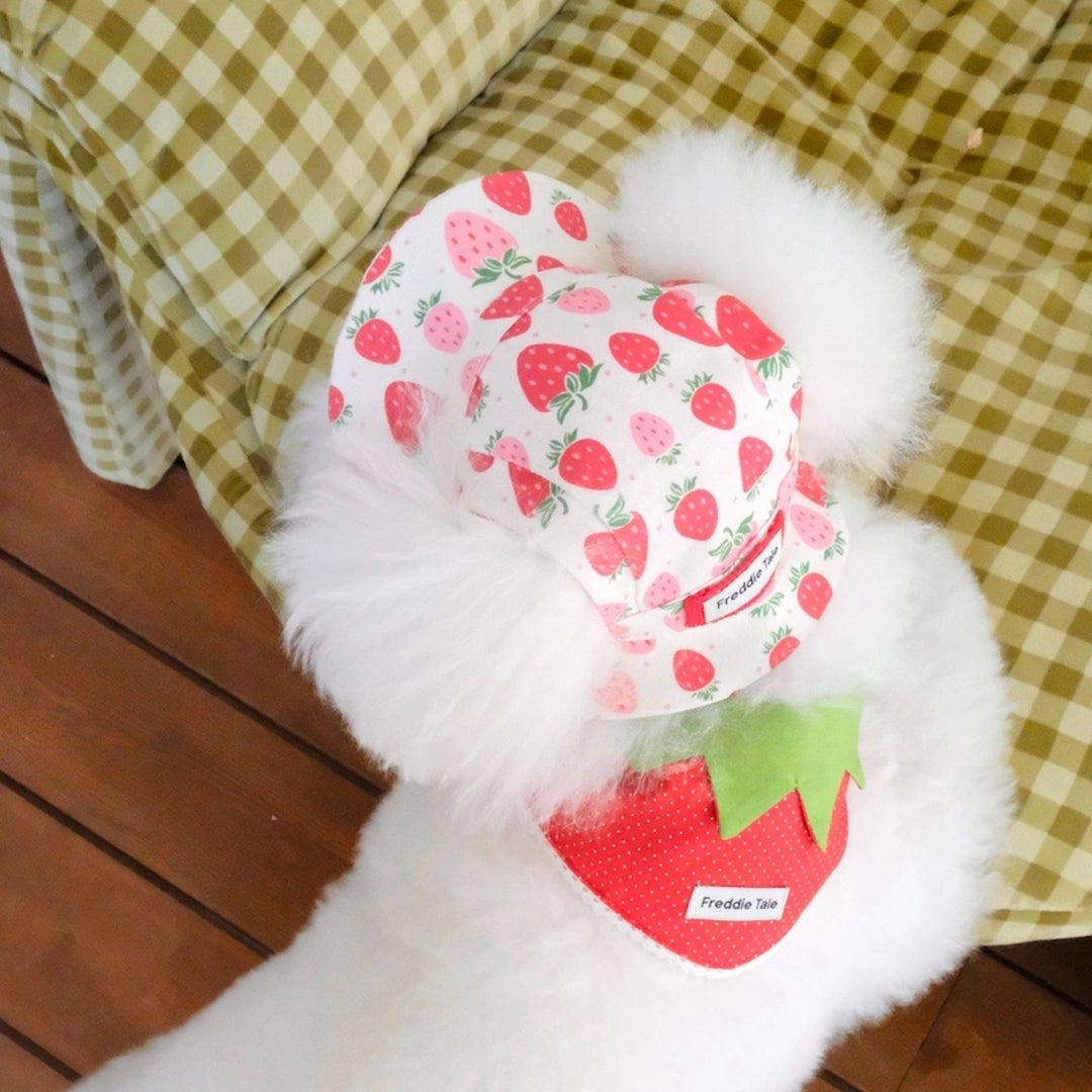 即納【FREDDIE TALE】Strawberry Bucket Hat