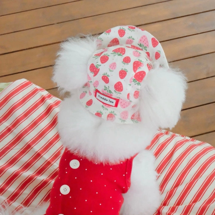 即納【FREDDIE TALE】Strawberry Bucket Hat