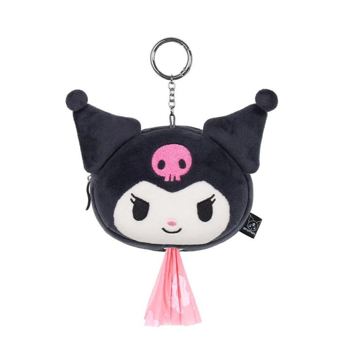 即納【ARUMARU】KUROMI × ARUMARU Poop Bag KeyRing（Black）