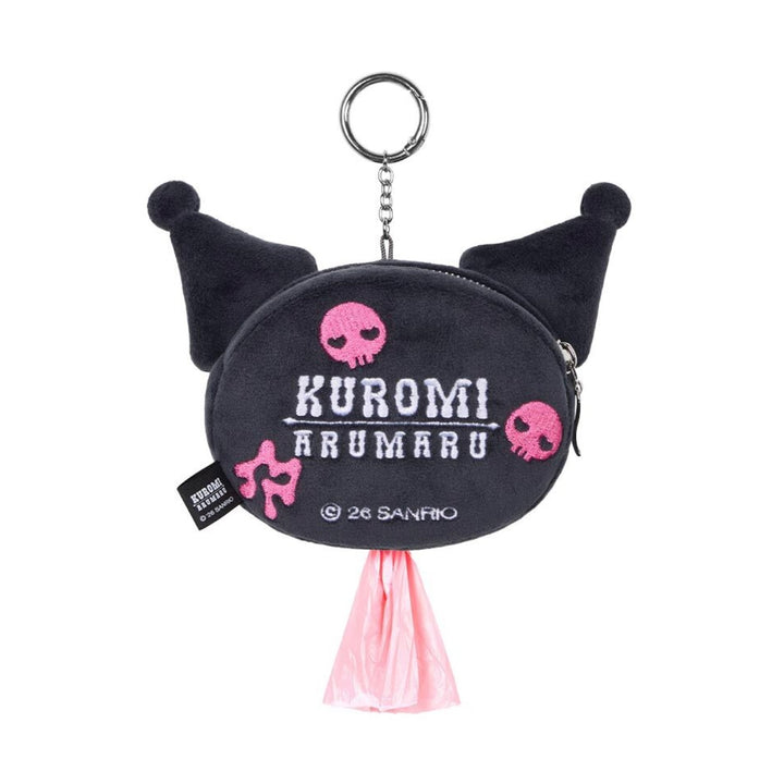 即納【ARUMARU】KUROMI × ARUMARU Poop Bag KeyRing（Black）