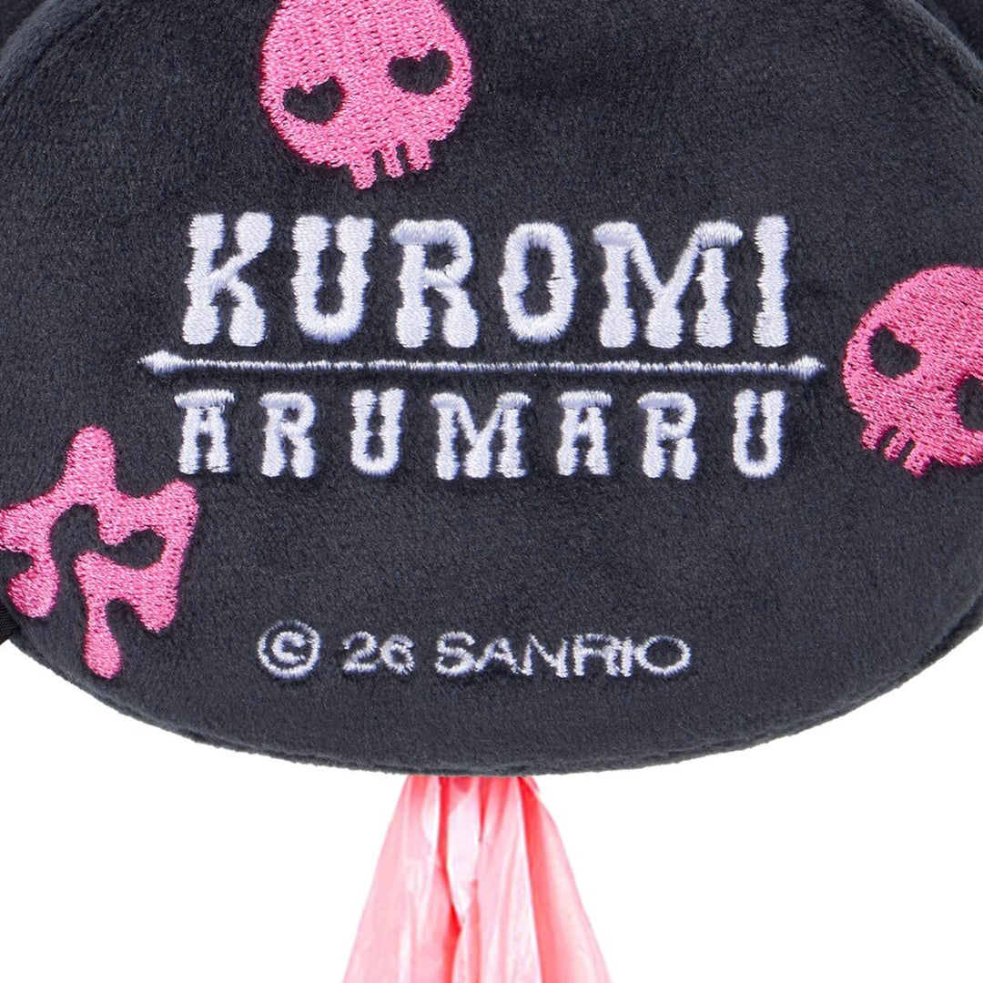 即納【ARUMARU】KUROMI × ARUMARU Poop Bag KeyRing（Black）