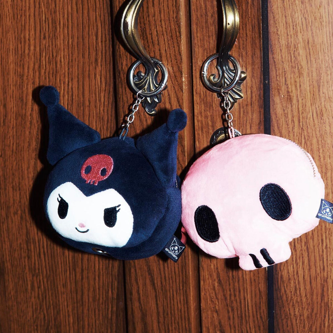 即納【ARUMARU】KUROMI × ARUMARU Poop Bag KeyRing（Black）