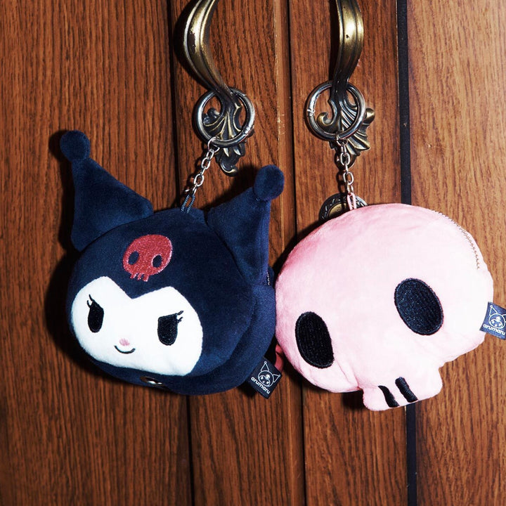 即納【ARUMARU】KUROMI × ARUMARU Poop Bag KeyRing（Black）