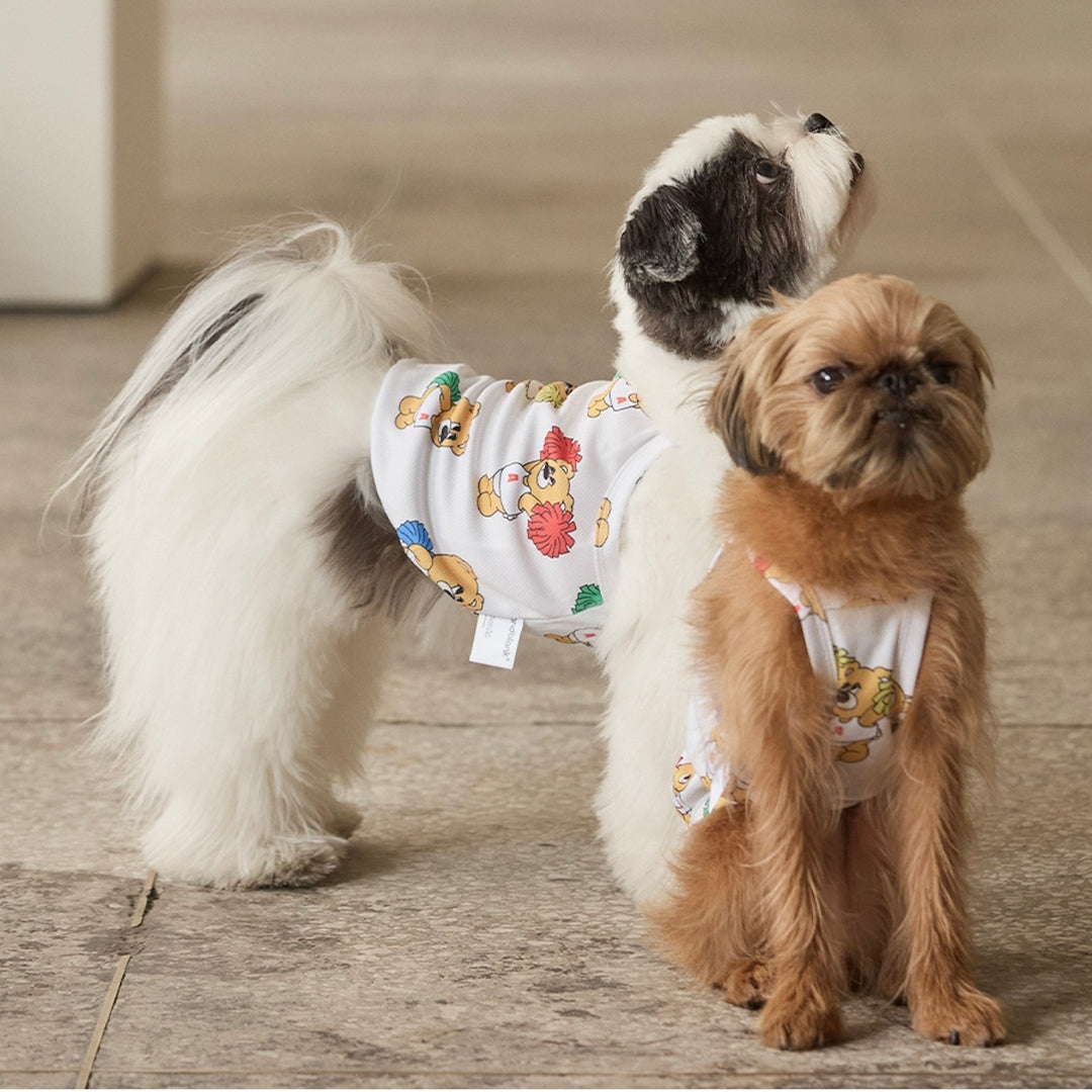 ※予約販売【andblank】Cheer-up Joy Bear Bug Guard Cooling Sleeveless