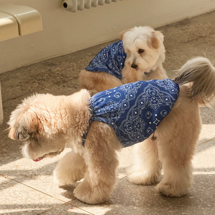 即納【andblank】Joy Bear Bandana Bug Guard Cooling Sleeveless